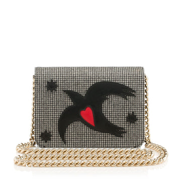 Charlotte Olympia Sinatra Houndstooth Bag