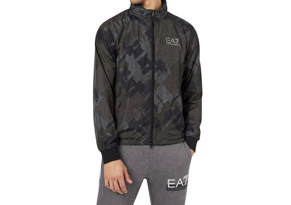 Emporio Armani Men's Luxury Jacket Camouflage