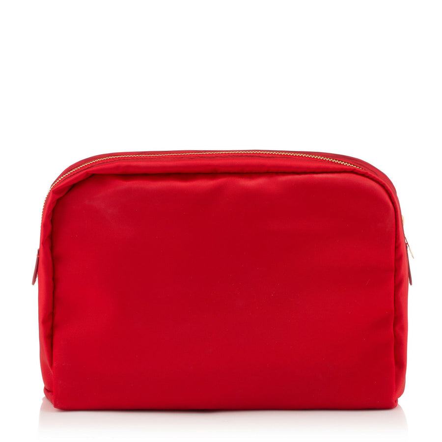 Charlotte Olympia Purrrfect Cosmetic Case in Red