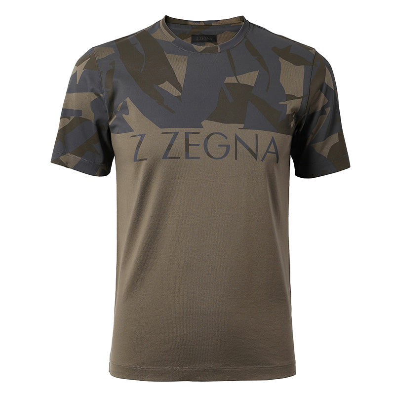 Zegna Tee Shirt Men Crew Neck