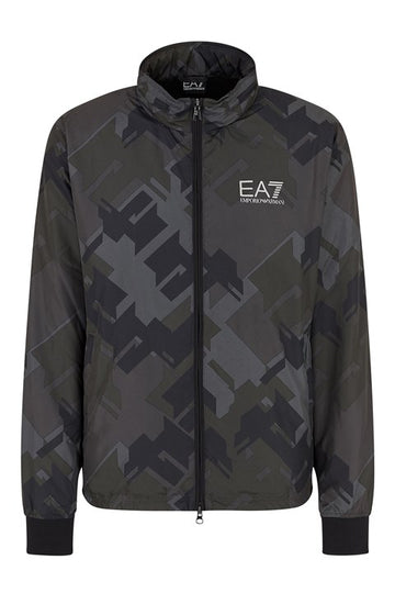 Emporio Armani Men's Luxury Jacket Camouflage