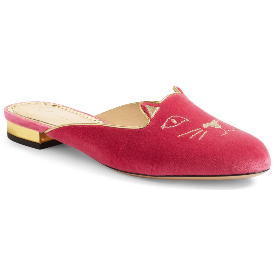 Charlotte Olympia Kitty Mule