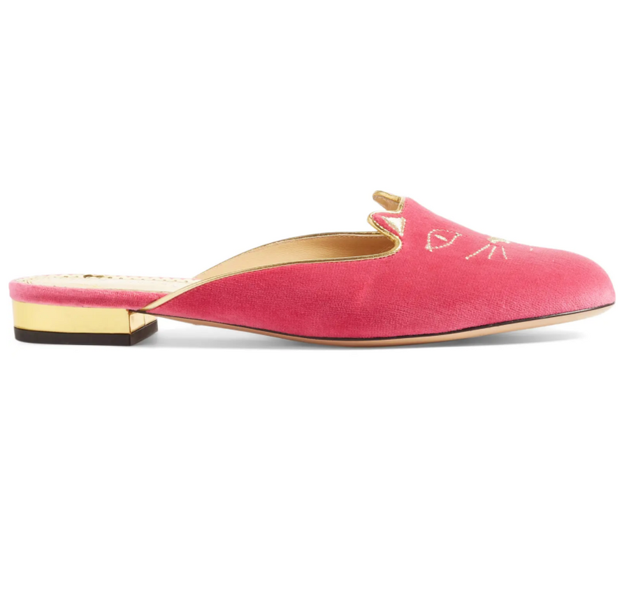 Charlotte Olympia Kitty Mule