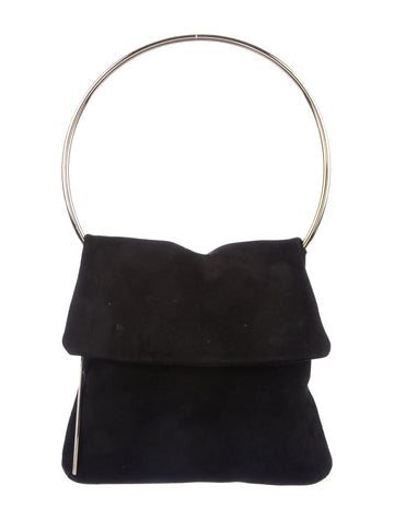 Tamara Mellon Suede Zen Bag