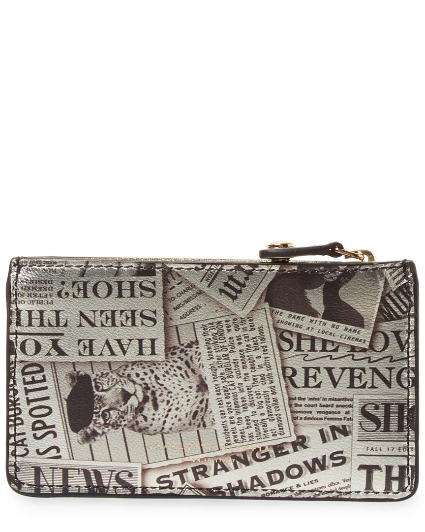 Charlotte Olympia Newspaper Coin Purse Holder