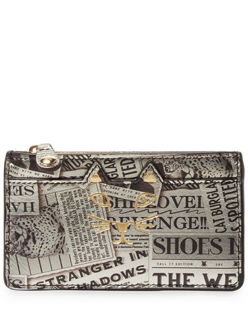 Charlotte Olympia Newspaper Coin Purse Holder
