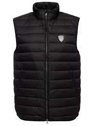 Armani Down Waistcoat Vest with Logo