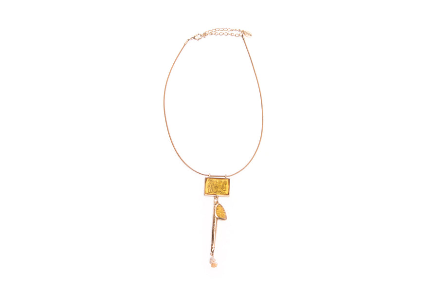 Pompei Golden Necklace