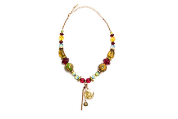 Beaded St Tropez Dawn Necklace