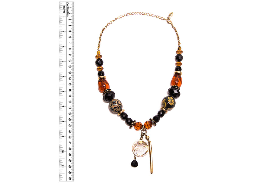 Beaded St Tropez Dawn Necklace