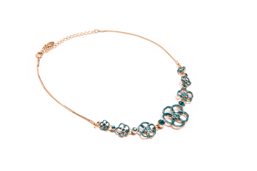 Capri Meld in Blue with crystals