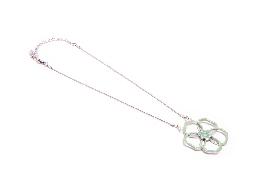 Capri Simple Necklace in Mint